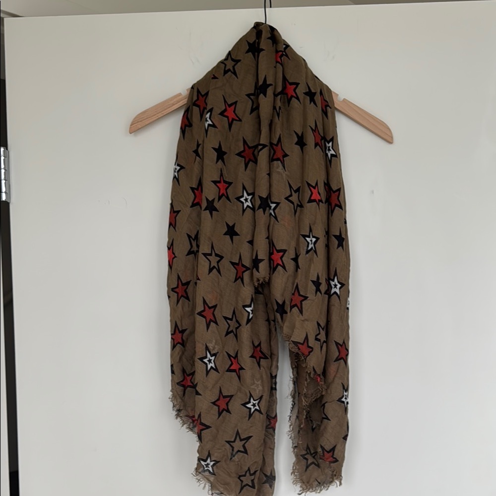 Scotch and Soda Star Patterned Scarf